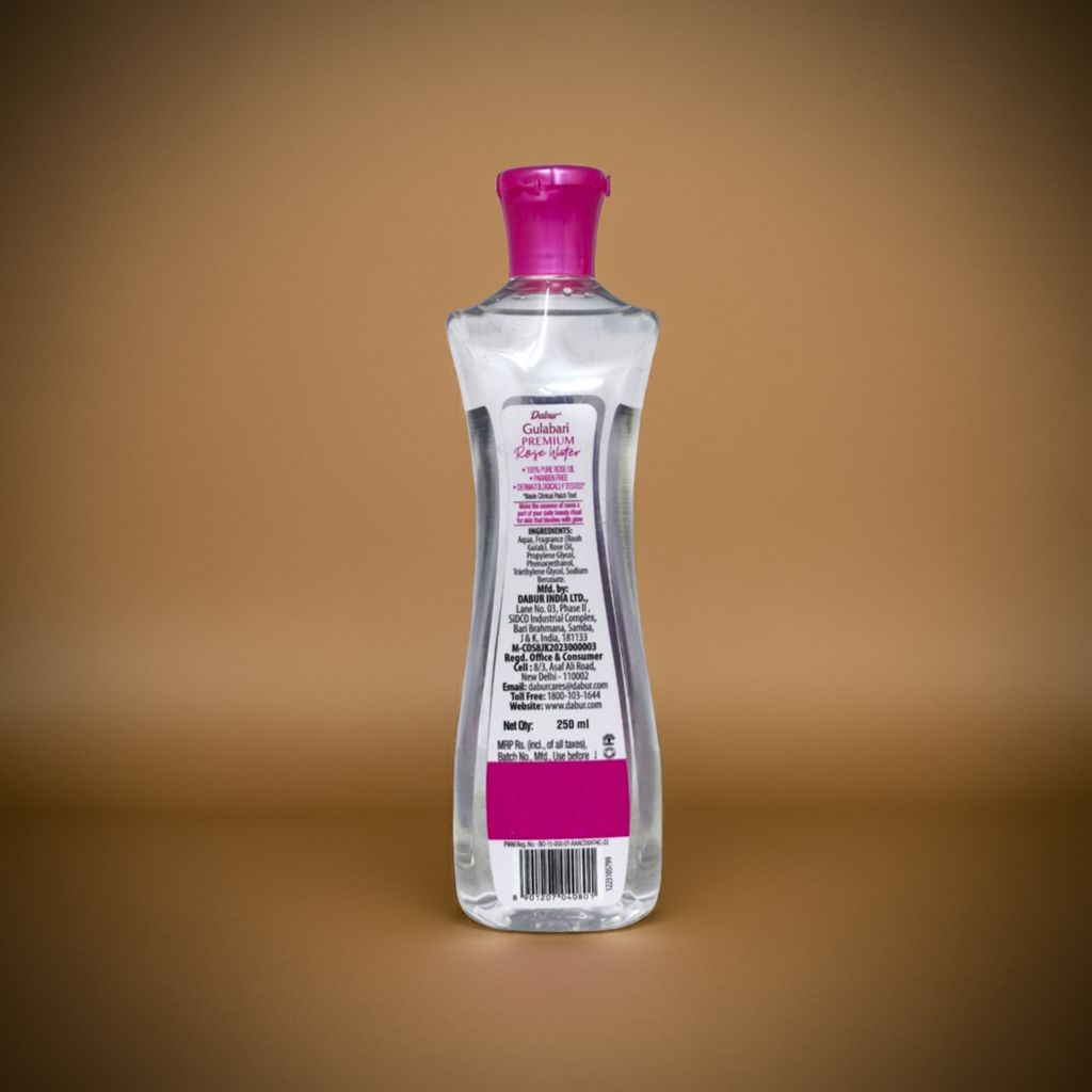 Dabur Gulabari Premium Rose Water 250ml – Natural Skin Toner