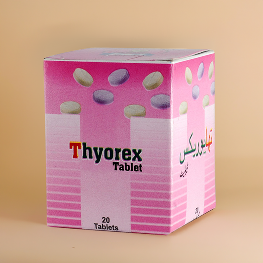 Rex Thyorex 20 Tablets Traditional Unani Formula