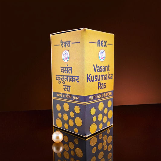 Rex Vasant Kusumakar Ras 10 Tablets – Ayurvedic Herbal Supplement
