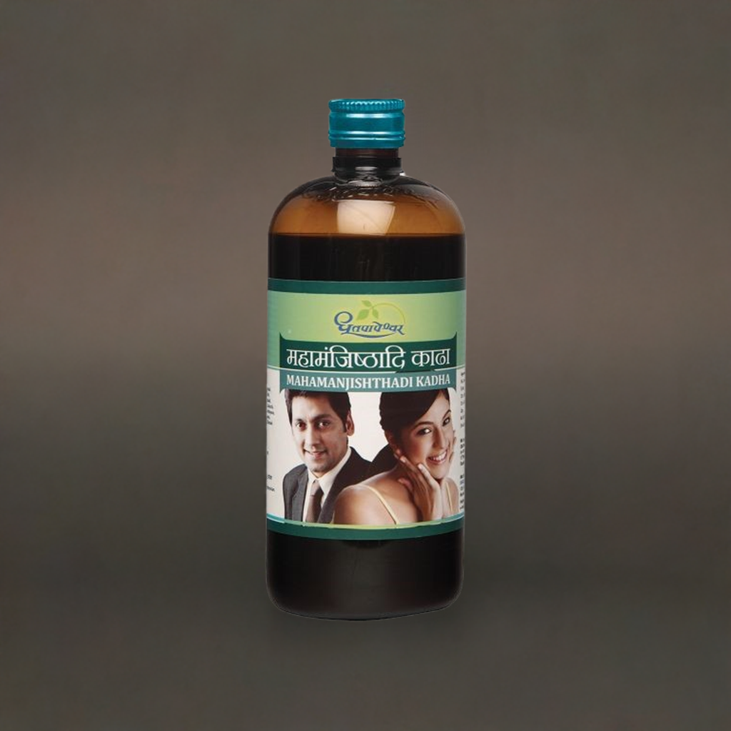 Dhootapapeshwar Mahamanjishthadi Kadha 450ml dhootapapeshwar-mahamanjishthadi-kadha-450ml